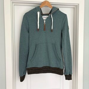 Wanakome 1/4 Zip Hooded Sweater M